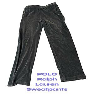 Polo Ralph Lauren Men’s Black Drawstring Sweatpants 2XL Pre-Owned 💯 % Cotton
